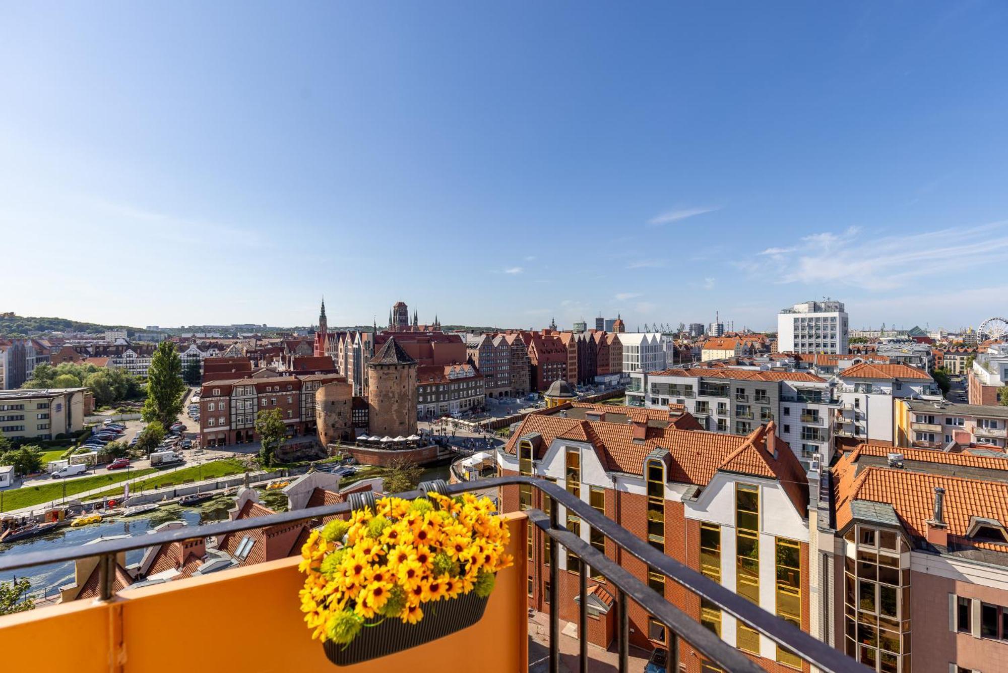 Stary Gdansk Wspanialy Widok Gdańsk Exterior foto